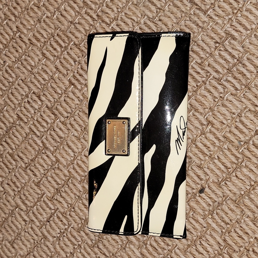 Zebra Print Michael Kors Wallet